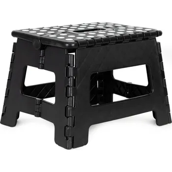 Stolička Modern Home Tabor 25 x 31,5 x 22 cm černá