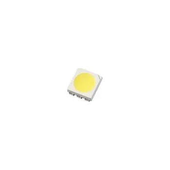 Polovodič LED SMD 5050 bílá studená 20lm 3600÷9800mcd 6500K 120° 60mA