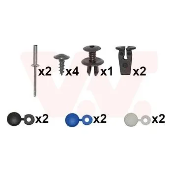 Nárazník Montážní sada, nárazník VAN WEZEL 5829793