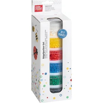 Dětské navlékací korálky Knorr prandell Zažehlovací korálky (6x500ks) základní barvy