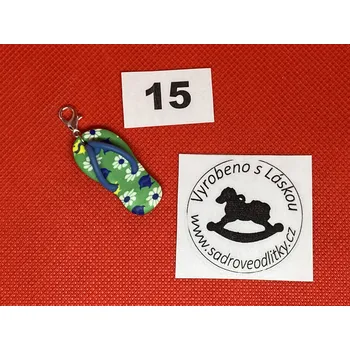 HandMade by VeJa Přívěšek s karabinkou č.15
