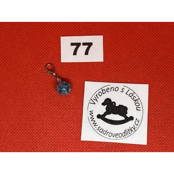 HandMade by VeJa Přívěšek s karabinkou č.77