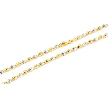 Řetízek Stříbrný válečkový náhrdelník 50cm 74547F + dárek zdarma