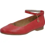Dámské baleríny D0K03-33 Remonte Červené Barva: rot, Velikost: 38