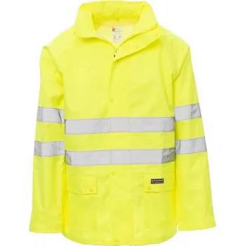 Pláštěnka PAYPER HURRICANE-JACKET HV FLUO pláštěnka - Oranžová M