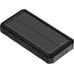 Power bank PMPB20SP 20000mAh solar panel + světlo, černé