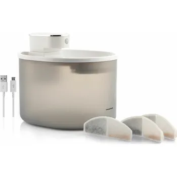 fontána pro kočku InnovaGoods Refopet V0103842 3 l bílá/šedá