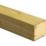 Hranol nehoblovaný Smrk, 100x100x5000 mm, impregnovaný