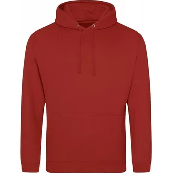 Pánská mikina Pánská klokanka Just Hoods s dvojitou kapucí Barva: Červená cihlová, Velikost: 3XL JH001