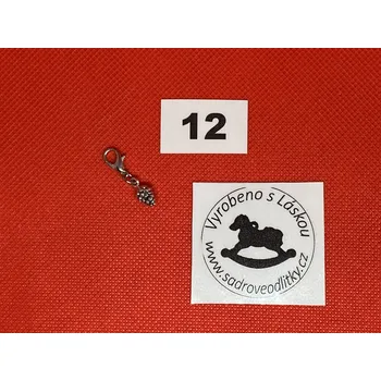 HandMade by VeJa Přívěšek s karabinkou č.12