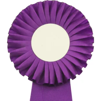 Kokarda jednořadá standard, pr. 11 cm, fialová