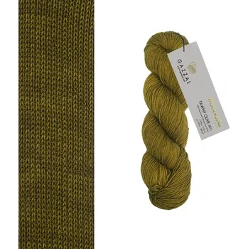 Příze Gazzal Příze Wool star 3811 zeleno-žlutá