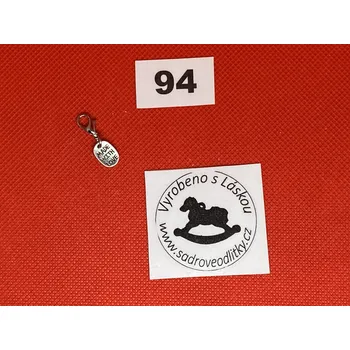 HandMade by VeJa Přívěšek s karabinkou č.94