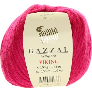 Příze Gazzal Viking 4024 sytě růžová