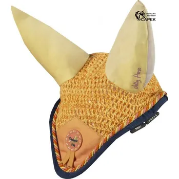 Čabraka pro koně Náušníky Horka -JOLLY SS23- - Žlutooranžová - Shetty