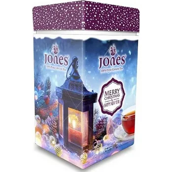 Čaj Jones Černý čaj čistý 25x2g - Merry Christmas Purple Pack