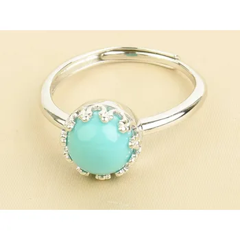 Prsten Prsten z tyrkysu (USA) Ag 925/1000 + Rh