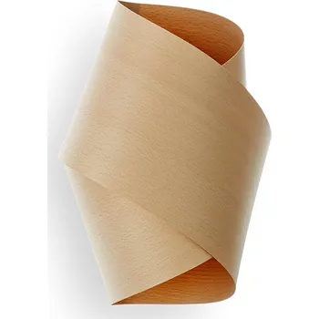 Nástěnné svítidlo LZF Jednoduché nástěnné svítidlo z dřevěné dýhy Orbit Dekor: Přírodní bukové dřevo ORB A 22 Jednoduché nástěnné svítidlo z dřevěné dýhy Orbit