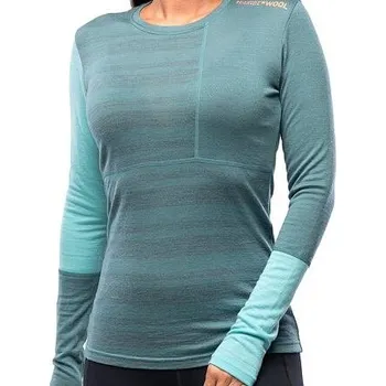 Dámské tričko Dámské Merino triko 185 Rock'n'Wool Long Sleeve Ortovox arctic grey velikost oblečení XS