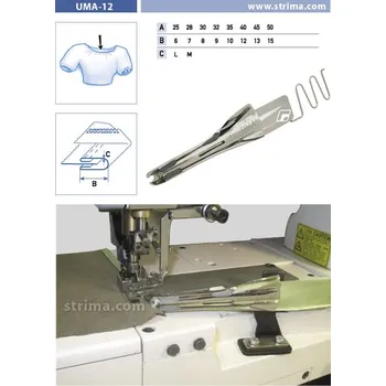 Texi Lemovač oboustranný pro šicí stroje UMA-12 30/8 L