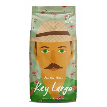 Káva Spinos Coffee Zrnková káva Key Largo Rico Arabica a Robusta SPINOS velikost: 250g