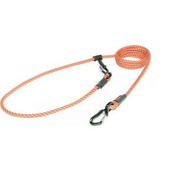 Vodítko pro psa Tamer Lanové vodítko EASYLONG TWIST | Mini | červeno šedé - 616 Délka: 3 m