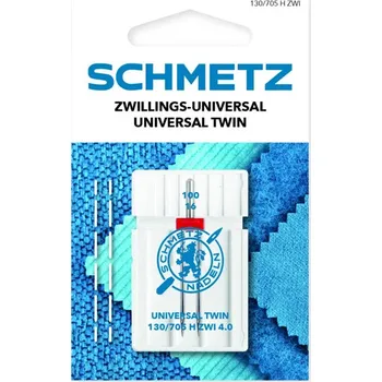 Schmetz Dvojjehla univerzální 130/705 H ZWI NE 4,0 SES 100 UNIVERSAL TWIN