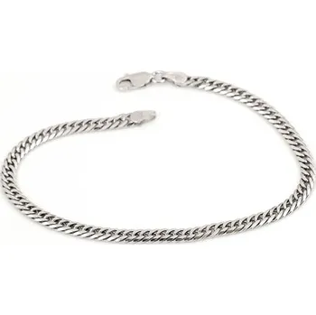 Náramek Pánský stříbrný náramek pancr 20 cm 75937F