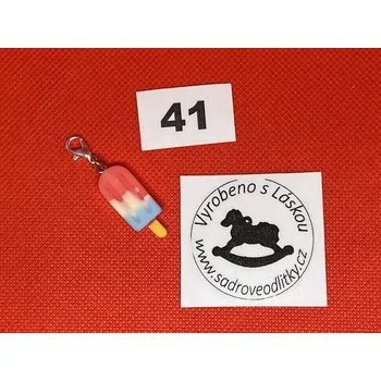 HandMade by VeJa Přívěšek s karabinkou č.41