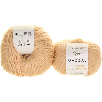 Příze Gazzal Baby Wool XL 839 tělová