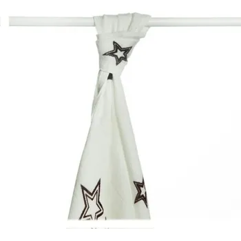 Kikko osuška Bambusová linie kolekce Stars 90x100 cm 1 ks Barva: Natural Brown Stars 2020