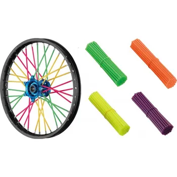 Cyklistické návleky Návleky na dráty / kryty drátů (sada 38ks) - černé