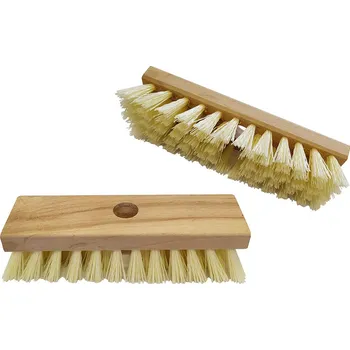 CLANAX Kartáč podl.na hůl 20cm dřev., PP vlákno