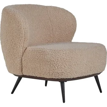 Křeslo Světle hnědé bouclé křeslo Quax Zen