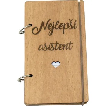 Zápisník art-wood.cz Dřevěný zápisník - nejlepší asistent
