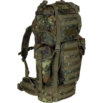 turistický batoh MFH Batoh bojový MOLLE 65l polstrovaný + ALU výztuha FLECKTARN + Doprava zdarma na další nákup