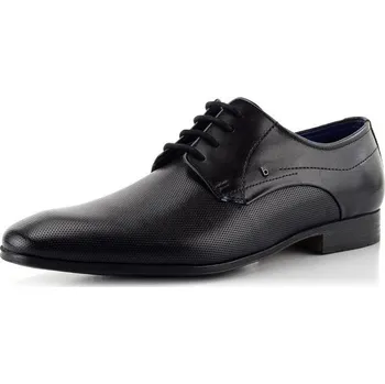 Pánská obuv Bugatti černé derbové polobotky 311-66606-1000 - 43 | P640369