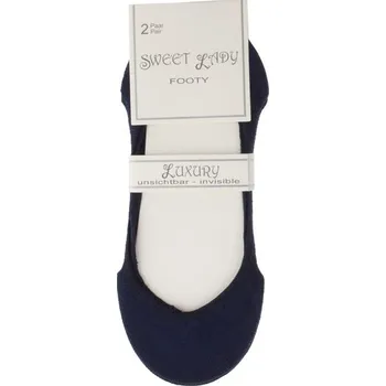 Dámské ponožky Ponožky do balerín Footie modré/2 páry - 35-38 | P603708