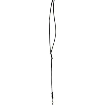 Vodítko pro psa Vypouštěcí vodítko z kulaté kůže průměr 4 mm barva hnědá