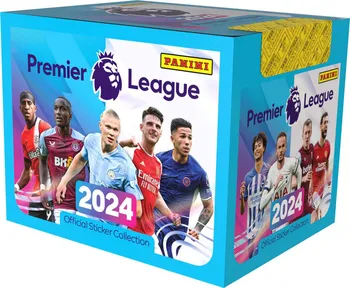 Sběratelská karetní hra Panini Premier League 2023/2024 box 50 ks