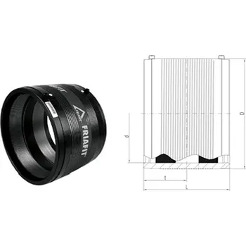 Kanalizační potrubí SPOJKA BEZ DORAZU SDR 17 - AM 110