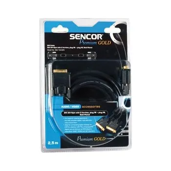 Video kabel SAV 144-025 DVI 24+5p M-M 2,5M PG SENCOR