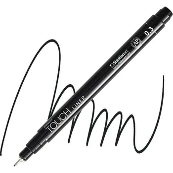 Technický liner TOUCH černý 0,3mm