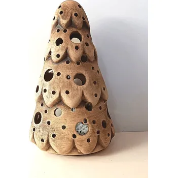 Svícen Keramický stromek na svíčku (Strom z keramiky)