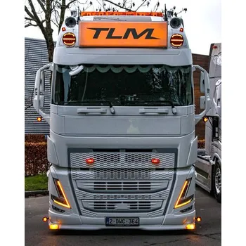 Plexi ofuk oken Sluneční clona Volvo FH4/FH5 28,5 cm pro vozy s Forward collision senzor