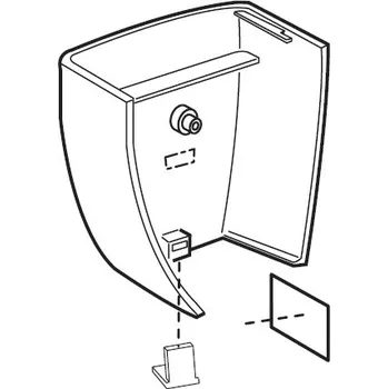 Příslušenství k šicímu stroji Čelní kryt 303607104 JANOME