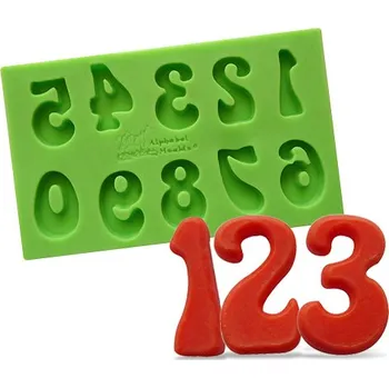 Formička Silikonová formička čísla