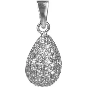 Přívěsek Argento 84218 Stříbrný přívěsek - čiré kulaté zirkony