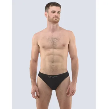 Pánské tanga Pánské tanga bezešvé - černá - L/XL