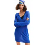 Dámské šaty DESIGUAL 24SWMF03 5010 SWIM_DRESS EL CAIRO 5010 BLUE velikost L